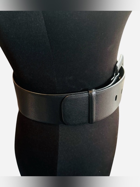 Fendi Forever Black Maxi Leather Belt Size 75cm/30in (Small) NWOT main image 12